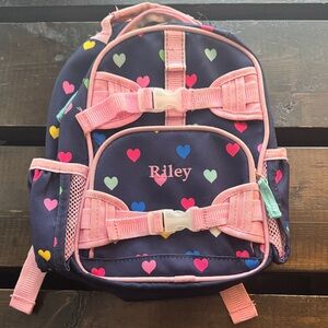 Pottery Barn Kids Heart Mini Backpack - Riley